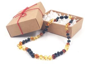 20251128_122928 "Snake" amber necklace for kids