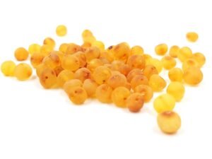 cuentas sueltas de ámbar miel