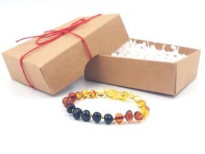 20251214_124811 Rainbow amber bracelet for kids