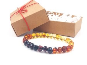 20251230_125842 Rainbow amber bracelet for adult