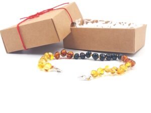 20251230_131129 Adjustable amber bracelet for kids