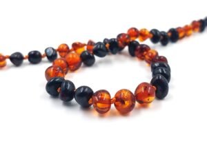 20240115_104623 Amber necklace for kids 3cherry/3cognac