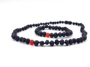 Amber necklace and bracelet