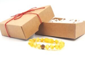 pulsera ámbar sin pulir