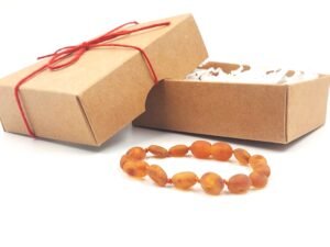 20260104_155025 pulsera de ámbar en forma de haba sin pulir