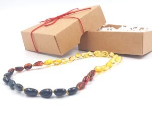 20260104_163009 Amber necklace - rainbow color