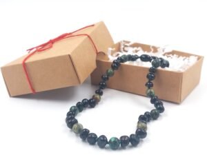 20260104_163238 Collar de ámbar cereza para niños con jade africano