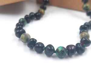 Amber necklace for kids