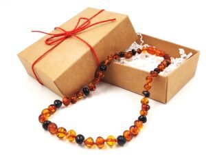 20260129_160626 Collar de ámbar para niños 3cognac/cereza