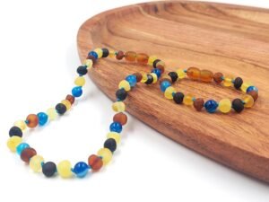 Baltic amber set for kids