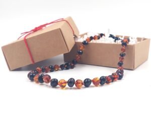 Gintaro karoliai vaikams